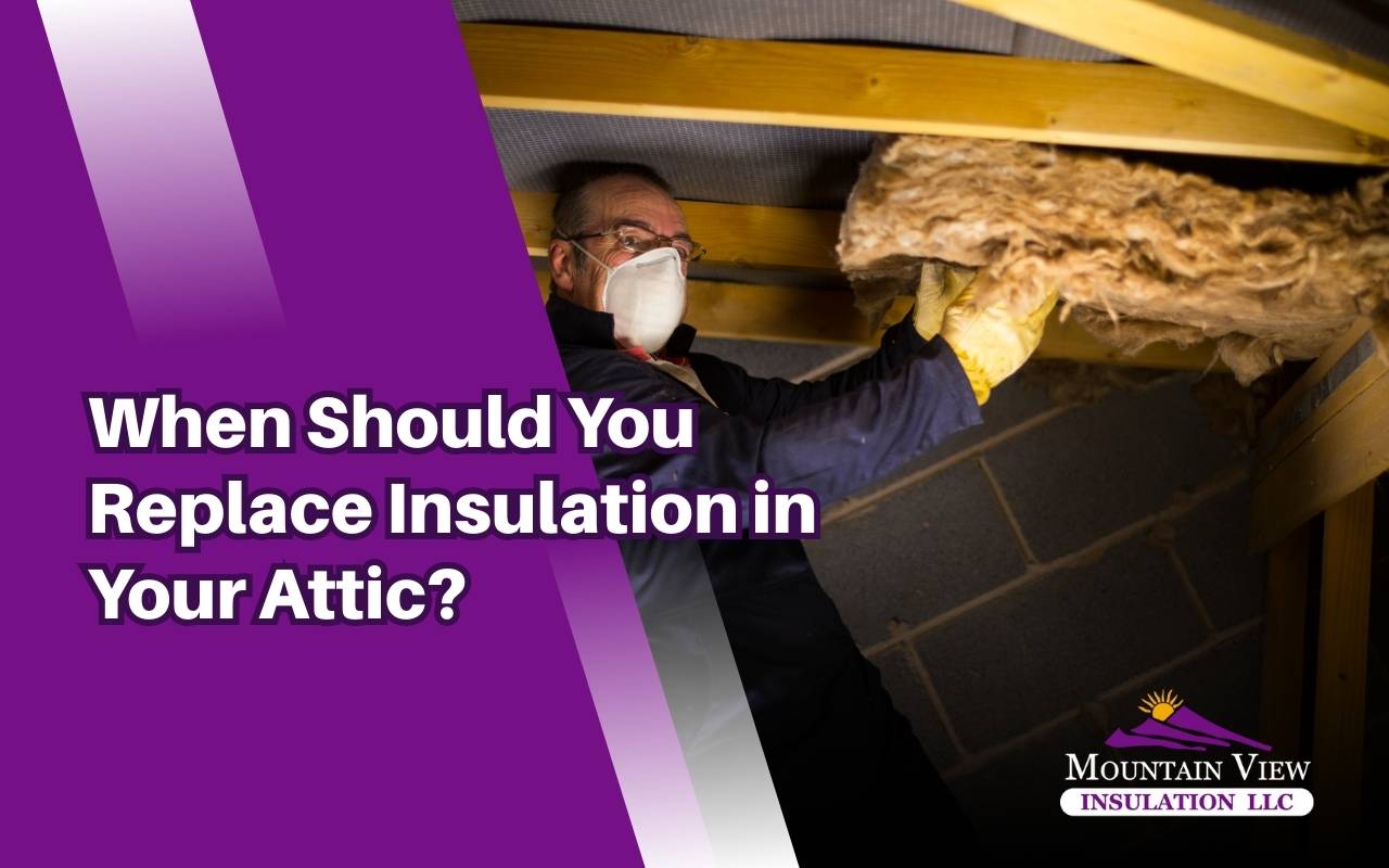 Signs that show When to Replace Insulation in Attic