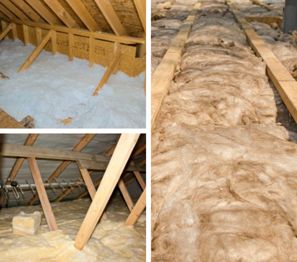 1. Technician adding crawl space insulation in an Olympia home