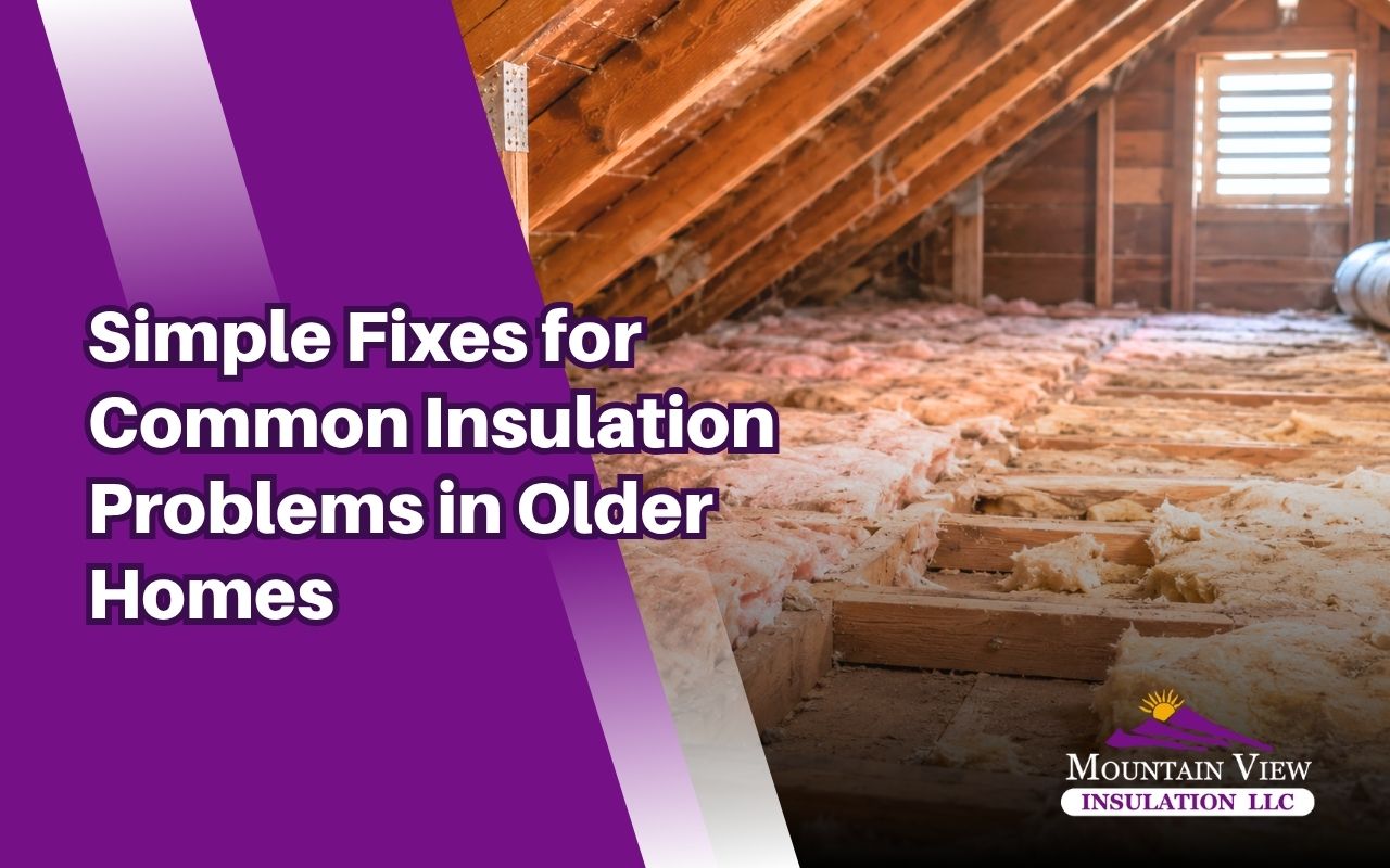 Common insulation problems in older homes affecting indoor comfort